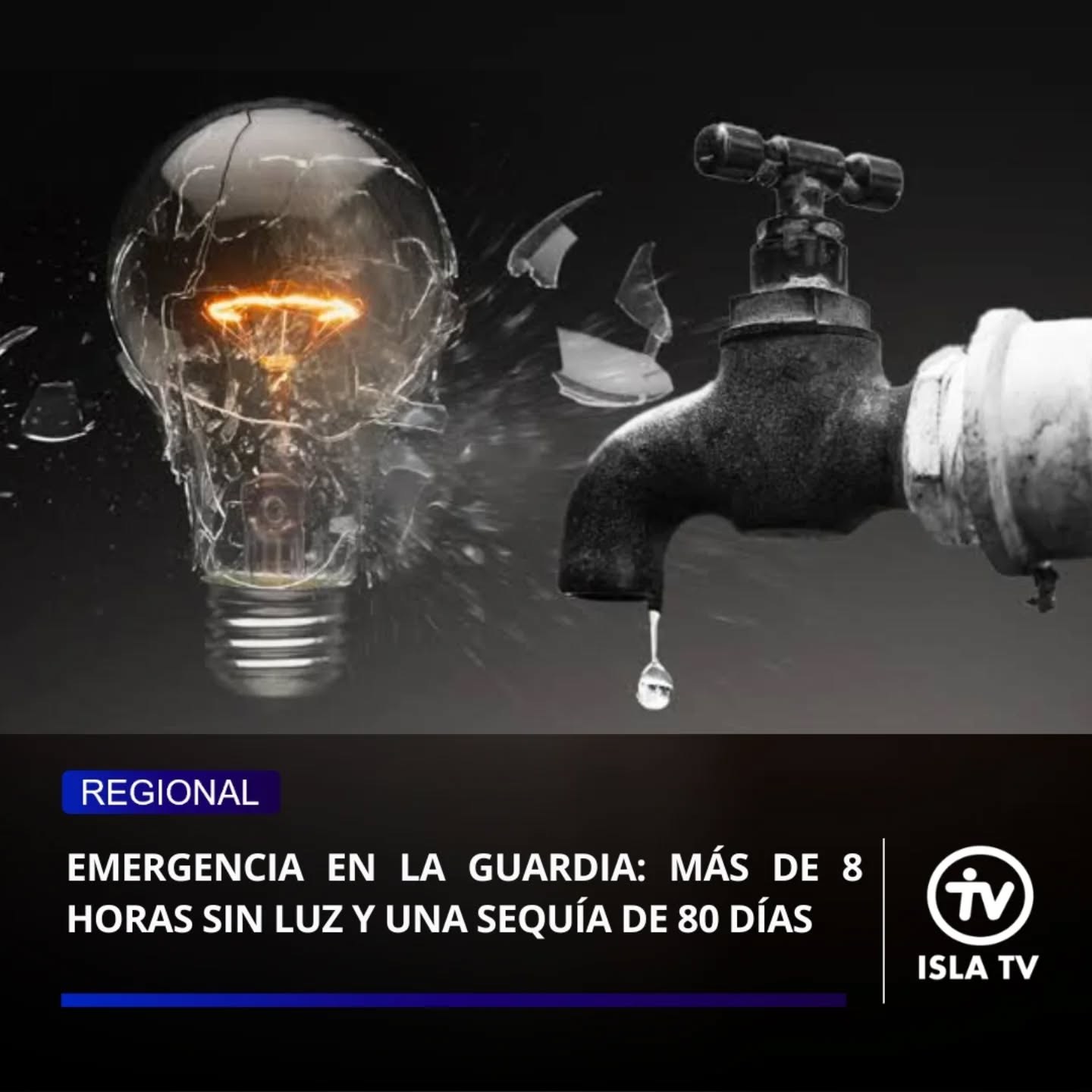 Emergencia en La Guardia: Más de 8 horas sin luz y una sequía de 80 días

El municipio Díaz al borde del colapso por fallas críticas en servicios básicos. Lo que debería ser una rutina diaria se ha convertido en una carrera de resistencia para los habitantes de La Guardia, sector el palotal, municipio Díaz. La comunidad denuncia una crisis eléctrica insostenible que se suma a una escasez de agua que ya supera los dos meses y medio, dejando a cientos de familias en condiciones de vulnerabilidad extrema.

En las últimas 24 horas, el sector ha registrado cortes prolongados que superan las 8 horas continuas. Sin embargo, lo más alarmante para los vecinos no es solo la ausencia de energía, sino la inestabilidad del flujo:

Se reportan hasta 8 fluctuaciones o "idas de luz" diarias con intervalos de servicio que apenas alcanzan los 30 minutos antes de un nuevo corte.

 El riesgo inminente de pérdida de electrodomésticos, los cuales son imposibles de reponer para la mayoría de los hogares.

La crisis eléctrica se entrelaza con una sequía prolongada. La Guardia acumula más de 80 días sin recibir suministro de agua por tubería. La falta del vital líquido ha obligado a los ciudadanos a depender de camiones cisterna con altos costos o a buscar métodos alternativos que no garantizan la higiene mínima necesaria frente a las altas temperaturas de la isla.

"Nadie dice nada. Estamos viviendo en la oscuridad y cargando tobos mientras las autoridades guardan silencio," comenta uno de los afectados, reflejando el sentimiento de desamparo que reina en el municipio.

 Los habitantes de El palotal  exigen respuestas inmediatas y soluciones que devuelvan la dignidad a su calidad de vida.

@corpoelecinfo
@gobiernobne
@hidroven__ve 

#25Abril #ColapsoServiciosBasicos #Agua #Luz #LaGuardia IslaDeMargarita