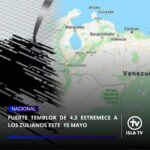 Un fuerte temblor estremeció a los zulianos este viernes 15 de mayo. A las 7:21 p. m., el movimiento sísmico se sintió en Maracaibo, municipio Jesús Enrique Lossada, Rosario de Perijá, Machiques y otras zonas de la entidad zuliana.

Mediante el Servicio Geológico Colombiano, se pudo conocer que la magnitud fue de 4.3 grados, con una profundidad de nueve kilómetros.

El epicentro estaría ubicado en el oeste del estado Zulia, cerca de la frontera con Colombia, colindante con Valledupar, ciudad situada en el vecino país.

En Maracaibo se reportaron voces que coincidieron con que el sismo se sintió fuerte y tuvo considerable duración.

#15May #Sismo #Maracaibo #IslaTv