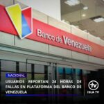 Usuarios del Banco de Venezuela (BDV) reportan que los problemas para acceder a los canales digitales de la institución se mantienen este sábado, acumulando más de 24 horas de fallas intermitentes y caídas totales en el sistema.

​Las denuncias comenzaron a intensificarse desde la tarde del viernes 15 de mayo. Los clientes señalan que tanto la página web oficial como la aplicación móvil de la entidad bancaria se encuentran inhabilitadas, impidiendo la ejecución de transacciones básicas y esenciales como transferencias de fondos, consulta de saldos y el servicio de pago móvil.

​Hasta las primeras horas de la tarde de este sábado, las redes sociales siguen inundadas de quejas por parte de los ciudadanos, quienes manifiestan su preocupación al no poder movilizar su dinero durante el fin de semana.

​Por su parte, el Banco de Venezuela no ha difundido información oficial a través de sus canales de comunicación tradicionales para aclarar si el origen de la falla se debe a problemas técnicos internos o a labores de mantenimiento en sus servidores.

#16May