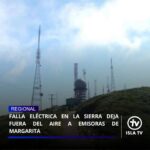 El @cnpnuevaesparta  denunció que, durante 2 días, varias emisoras de Margarita han estado fuera del aire debido a una caída eléctrica en La Sierra, lugar donde se encuentran las antenas transmisoras, sin que Corpoelec haya ofrecido explicaciones al respecto.

 - Violación a la Ley Orgánica del Sistema y Servicio Eléctrico: Se vulnera el derecho de los usuarios a recibir un servicio de calidad.

 - Violación a la Ley Orgánica de Telecomunicaciones (Artículo 5): Se recuerda que la radio no es solo entretenimiento, sino un servicio de interés público.

 - Atentado contra los Derechos Humanos: La libertad de expresión no puede ser restringida por vías indirectas. Una crisis eléctrica prolongada actúa como una censura indirecta por omisión de servicios básicos.

La radio es el vínculo informativo más directo y accesible; al apagarse, se vulnera el derecho a estar informado. Se exige al Estado garantizar los servicios que permitan el ejercicio de la ciudadanía.

#16May
