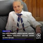 Este domingo #17May se confirmó la muerte de la señora Carmen Teresa Navas, madre de Víctor Hugo Quero.

En mayo de 2026, tras más de un año de búsqueda, Carmen fue notificada de la muerte de su hijo, bajo custodia del Estado, en julio de 2025.