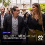 Camilla Fabri, esposa de Alex Saab, y sus hijos fueron deportados desde Venezuela hacia Italia. La medida ocurre después de la entrega de Saab a Estados Unidos y el giro político del chavismo. Dirigentes oficialistas han empezado a referirse públicamente a Saab como “ciudadano colombiano”.

La esposa de Alex Saab, Camilla Fabri, y sus hijos habrían sido deportados desde Venezuela rumbo a Italia, según informó la emisora colombiana Blu Radio.

La salida se produce en medio de un nuevo escenario político tras la entrega de Saab a Estados Unidos, donde enfrenta investigaciones por presuntos delitos financieros y corrupción.

De acuerdo con el periodista Ricardo Ospina, la deportación de Fabri y de los familiares de Saab se da luego de que sectores del chavismo comenzaran a tomar distancia pública del empresario, a quien durante años presentaron como diplomático y funcionario venezolano.

Fabri, ciudadana italiana, se convirtió en una figura central de la campaña internacional promovida por el chavismo para exigir la liberación de Saab durante su detención en Cabo Verde y posteriormente en Miami. Encabezó actos y movilizaciones bajo la consigna “Free Alex Saab”, apoyada por dirigentes oficialistas y medios estatales venezolanos.

Recientemente, el Servicio Administrativo de Identificación, Migración y Extranjería (Saime) identificó oficialmente a Saab como “ciudadano colombiano”, contrastando con la narrativa mantenida por el chavismo sobre su supuesta condición de diplomático venezolano.

Paralelamente, la justicia italiana ha investigado a Fabri por presunto lavado de dinero y operaciones financieras vinculadas al entorno de Saab.