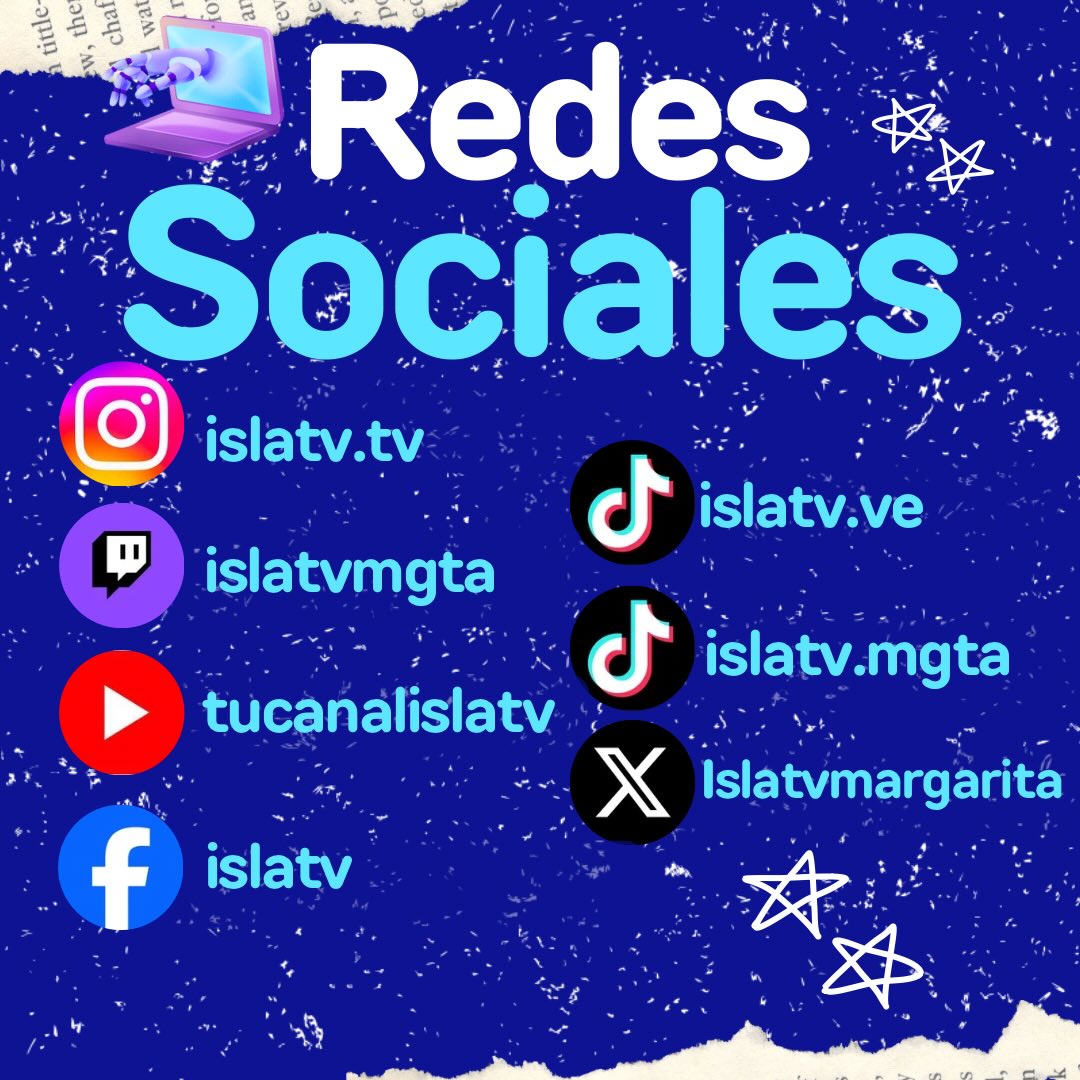 ¡La experiencia está completa si nos sigues en todos lados! 📲💥

Nuestra señal en vivo es solo el principio. 🎙️✨ Queremos conectar contigo en cada pantalla y en cada formato. Por eso, búscanos, síguenos y activa las notificaciones en nuestras plataformas oficiales:

📸 Instagram: ¡Para enterarte de todo el día a día! Ver fotos exclusivas, participar en sorteos y enterarte de las noticias primero que nadie. 🩷⏰

👥 Facebook: ¡Para conectar con nuestra comunidad! Comparte tus opiniones, mira transmisiones especiales y no te pierdas ninguna actualización importante. 💙💬

🐦 X (Twitter): ¡Para el minuto a minuto! Reportes de última hora, debates en tiempo real y todo el acontecer al instante. 🩵⚡

🎥 YouTube: ¡Para revivir lo mejor! Disfruta de las mejores entrevistas, reportajes especiales y contenido en alta definición. ❤️🎬

🎮 Twitch: ¡Para interactuar en tiempo real! Súmate a nuestros live streams, comenta en el chat y sé parte del programa en vivo. 💜💬

🎵 TikTok: ¡Para pasarla bien! Conoce nuestros detrás de cámaras, súmate a los trends y vacíate los momentos más divertidos del equipo. 🖤🤪

Y por supuesto, escúchanos en vivo 24/7 aquí:

🔗 https://player.streamingconnect.com/cliente/player2.php?id=106&numero=0 📱🎧

¡No te quedes a medias y forma parte de nuestra comunidad digital! 🚀🔥