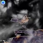 Sigue el flujo de vientos desde el Suroeste aportando nubosidad residual sobre todo el Estado Nueva Esparta durante la mañana de hoy. El viento estará calmado. Día bochornoso. Muy bajas probabilidades de lluvias. 

#25may 

Vía  @climamgta