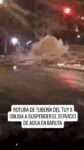 ROTURA DE TUBERÍA DEL TUY II OBLIGA A SUSPENDER EL SERVICIO DE AGUA EN BARUTA

El alcalde de Baruta, Darwin González, informó que la avería en una tubería de 72 pulgadas del Sistema Tuy II, ubicada en el Boulevard de El Cafetal a la altura de Santa Sofía, presentó una rotura durante la madrugada de este 30May debido a la presión del agua, pese a que su reparación estaba prevista para el próximo lunes.

De acuerdo con Hidroven, el servicio del Sistema Tuy II permanecerá suspendido mientras se realizan las labores de reparación. Las autoridades estiman que los trabajos podrían extenderse entre 24 y 48 horas, aunque el tiempo definitivo dependerá de las evaluaciones técnicas.

En cuanto a la vialidad, funcionarios de PoliBaruta, Protección Civil Baruta y la Policía Nacional habilitaron un canal de contraflujo para mantener la circulación vehicular en la zona.