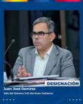 La  Presidenta (E) @delcyrodriguezv  Designó al Vicepresidente Sectorial de Obras Públicas у Servicios, Juan José Ramírez, como Jefe del Sistema 1x10 del Buen Gobierno para fortalecer la atención directa a las solicitudes del pueblo en sus comunidades.