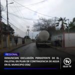 Denuncian exclusión persistente de El Palotal en plan de contingencia de agua en el municipio Díaz

Habitantes del sector El Palotal, en el municipio Díaz, reiteran su rechazo ante la continua discriminación en el plan de contingencia hídrica desplegado en la zona.

A pesar de que actualmente se encuentran 5 camiones supercisternas en La Guardia para abastecer a la parroquia, el sector de El Palotal volvió a quedar completamente fuera de la jornada de distribución. Los afectados exigen atención inmediata frente a lo que consideran un estado de total olvido que deja a la deriva a cientos de familias que no tienen cómo abastecerse.

Por otro lado, aunque la planta desalinizadora local finalmente reinició sus operaciones, la comunidad denuncia que el agua llega con un fuerte mal olor. Esta situación se debe al fenómeno conocido como "El Turbio", el cual ha dejado cientos de peces muertos en las orillas y está afectando directamente la calidad del suministro hídrico.

Ante el agravamiento de la crisis, los vecinos hacen un llamado urgente al alcalde @kendygraterol y a la gobernadora @marisel_velasquez para que atiendan de inmediato la desasistencia en la localidad y ofrezcan soluciones reales.

#LaGuardia #MunicipioDíaz #NuevaEsparta #CrisisDelAgua #DenunciaCiudadana SinAgua ElPalotal