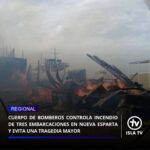 Cuerpo de Bomberos controla incendio de tres embarcaciones en Nueva Esparta y evita una tragedia mayor

El Cuerpo de @bomberosene2  controló de manera oportuna un grave incendio que afectó a tres embarcaciones de madera, logrando salvar otras siete estructuras aledañas y evitando pérdidas materiales de mayores proporciones para las familias y trabajadores de la zona.

Tras recibir un llamado de alerta, los efectivos bomberiles se desplazaron rápidamente hacia el sector afectado. A su arribo, el equipo constató que tres botes de madera se encontraban en fase de libre combustión, con un fuego que avanzaba con fuerza y amenazaba con propagarse de forma devastadora hacia los alrededores.

Ante la situación crítica, los funcionarios desplegaron de inmediato material de combate y líneas de ataque bajo una estrategia enfocada en confinar el incendio y cortar el avance de las llamas. Gracias a la rápida maniobra y al trabajo coordinado sobre el terreno, la comisión logró proteger con éxito siete embarcaciones cercanas, resguardando el patrimonio de los habitantes del sector bajo su lema de disciplina y abnegación.