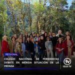 Colegio Nacional de Periodistas debate en Mérida situación de la prensa

Con el arribo al Aeropuerto Juan Pablo Pérez Alfonzo en El Vigía,  de las delegaciones de 20 de las 26 seccionales del Colegio Nacional de Periodistas, se inició el Secretariado Nacional del gremio a realizarse del 28 al 31 de mayo en la capital del Estado Merida.

En Rueda de Prensa inicial, Del Valle Canelón, presidenta encargada del CNP Nacional, informó que se estará debatiendo temas internos  del gremio y todo lo referente a su relación con la sociedad, partiendo de la realidad de más de 460 medios cerrados, 41 periodistas  judicializados y un ambiente de asesio al ejercicio periodístico.

Entre los temas internos a revisar, está 
la  renovación de autoridades del Colegio Nacional de Periodistas, aunque es un hecho que depende del CNE. También, cada seccional presentará un informe particular sobre sus sedes, agremiación y  elementos que marcan la labor del periodismo en su región.

Uno de los principales temas será también el urgente freno al ejercicio ilegal, y al respecto, Canelón enfatizó que es grave usurpar funciones, y la principal responsabilidad la tienen los agremiados al hacer respetar sus espacios, pues como parte de un gremio colegiado tiene el deber de hacer cumplir la ley que le regula.

Precisamente en relación a la ley, también habrá discusiones sobre su contenido para el momento cuando sea propicio avanzar en una reforma, aunque se afirma que su espíritu está vigente, al fundamentarse en la defensa del ejercicio periodístico  y la libertad de expresión, como base para una sociedad democrática con derechos claramente establecidos.

La logística del encuentro está a cargo de la seccional Mérida, dirigida por Raquel Alarcón, a quien los comunicadores agradecieron todas las atenciones dispuestas y el compromiso de asumir la tarea en medio de las duras circunstancias que envuelven el periodismo.

@cnpnuevaesparta